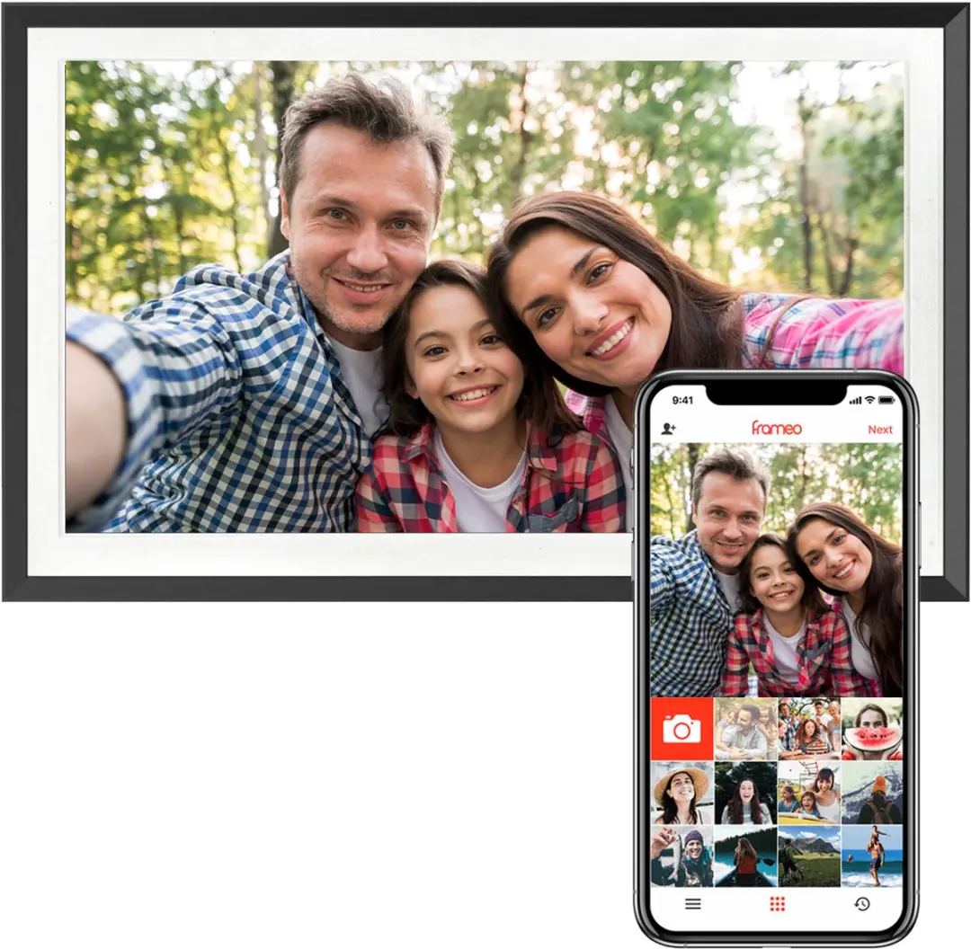 Pora&Co Digitale Fotolijst 15.6 inch Frameo WiFi