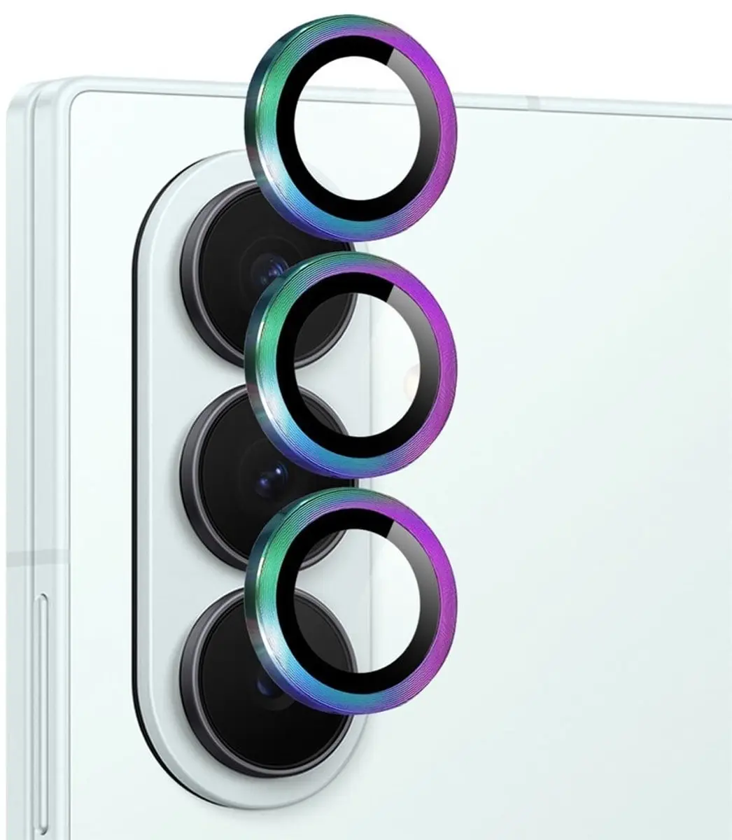 NORTHJO Galaxy Z Fold 8 Ultra Camera Lens Protector - Metaal - Multi Color