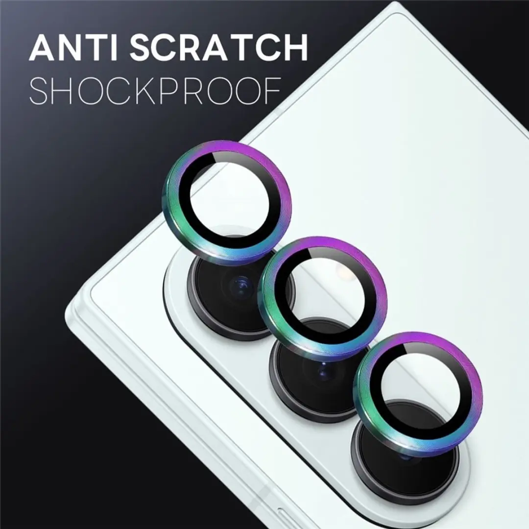 NORTHJO Galaxy Z Fold 8 Ultra Camera Lens Protector - Metaal - Multi Color
