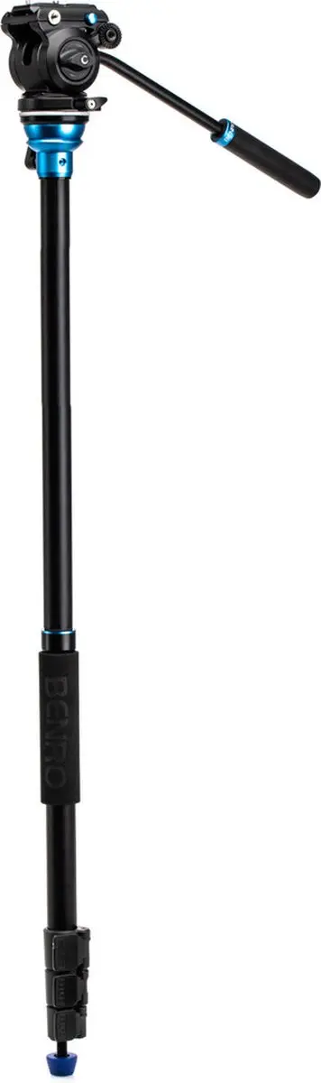 Benro A1883FS2PRO Aero Statief - 4 Secties - Zwart/Blauw - afbeelding 6 van 6