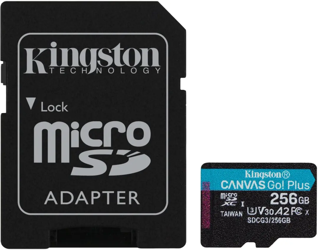 Kingston SDCG3/256GB Geheugenkaart
