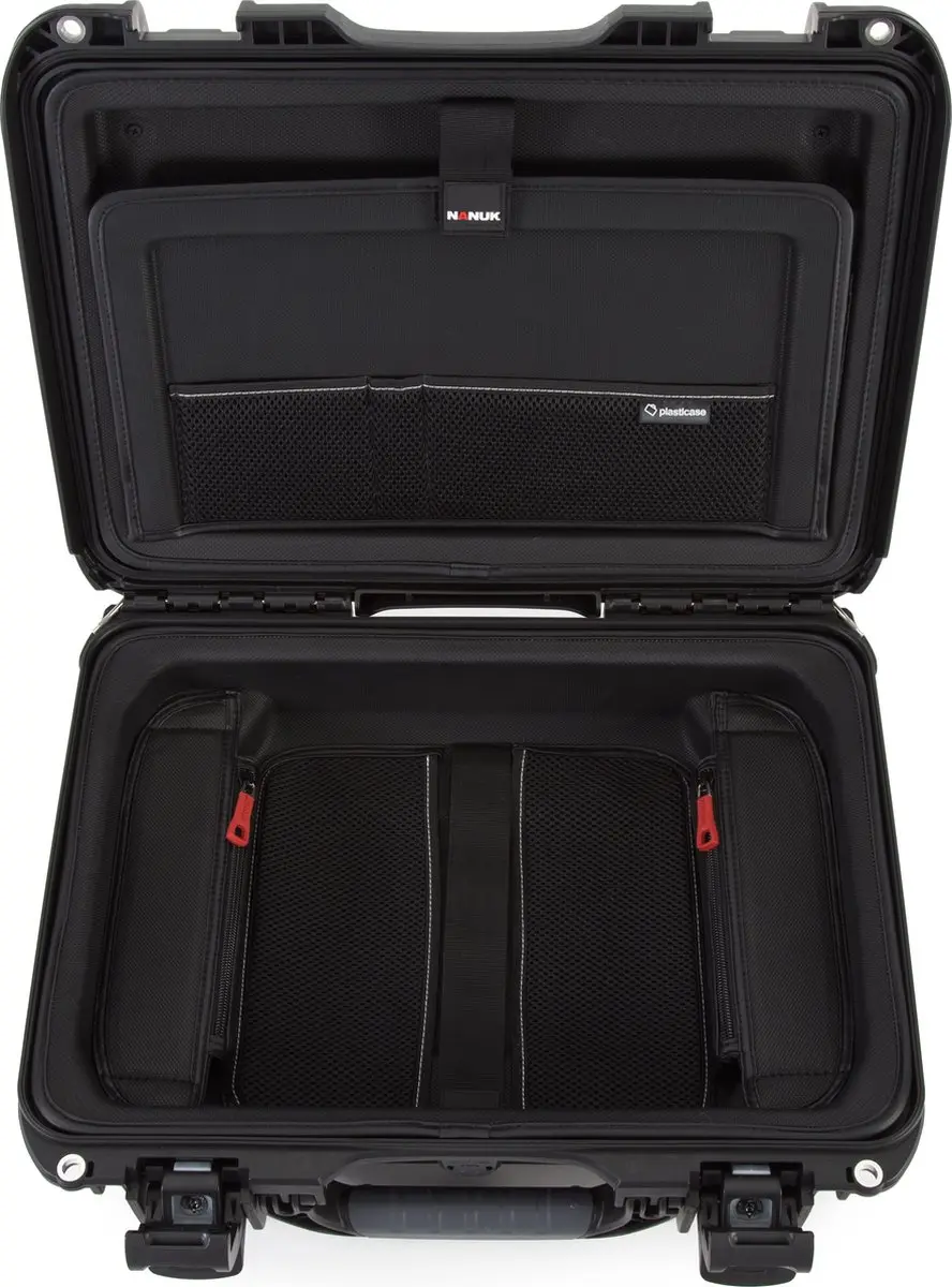 Nanuk 923-1001 Koffer - 15 inch Laptopkit - Zwart