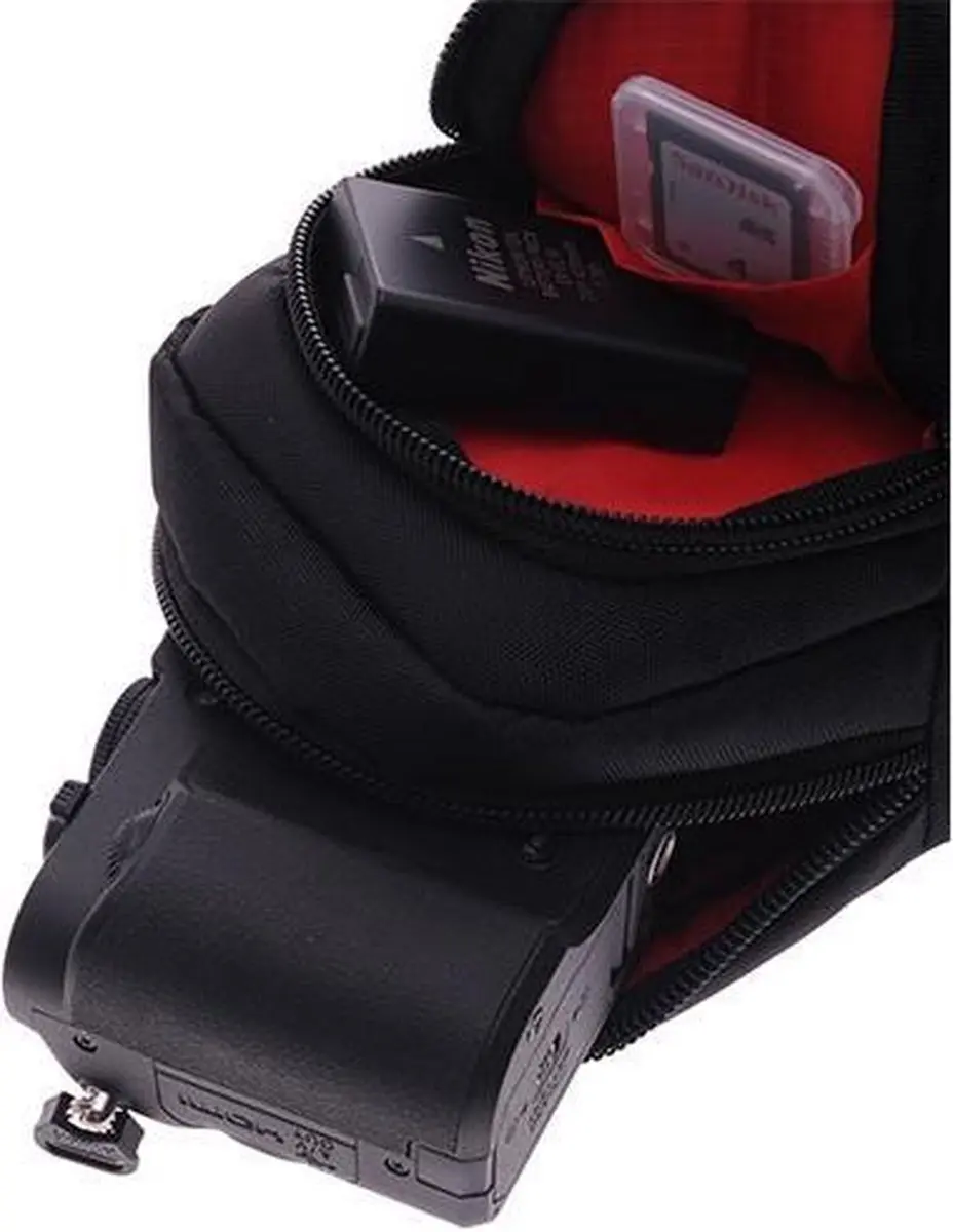 Caruba Compex Mini 3 Camerahoesje - 1 Lens - Zwart