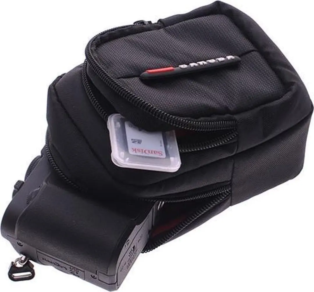 Caruba Compex Mini 3 Camerahoesje - 1 Lens - Zwart