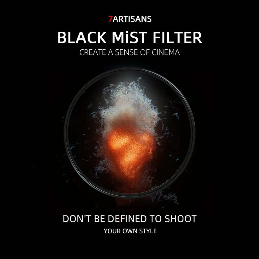 7artisans 72mm BM-72mm Black Mist Filter - 72mm