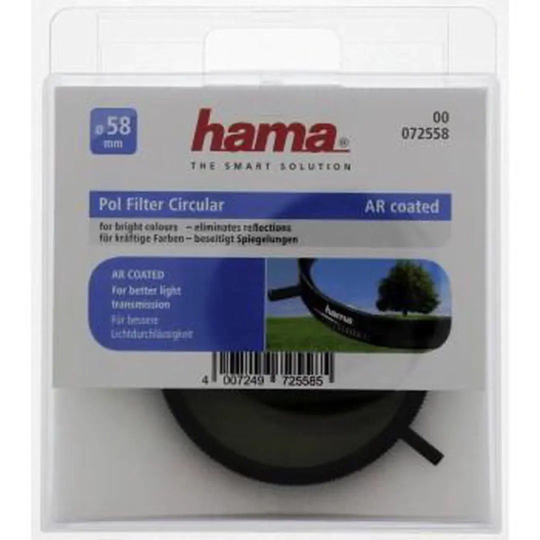 Hama Circulaire Filter 58mm - Wit - afbeelding 4 van 6