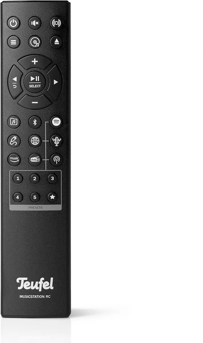 Teufel MUSICSTATION Cd-Internetradio - 15W - Zwart - afbeelding 2 van 6