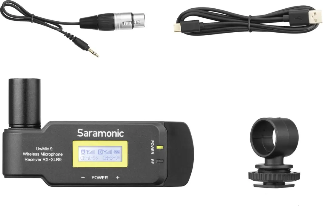 Saramonic UwMic9 Kit7 Draadloos Microfoonsysteem - 1 Ontvanger + Zender - XLR