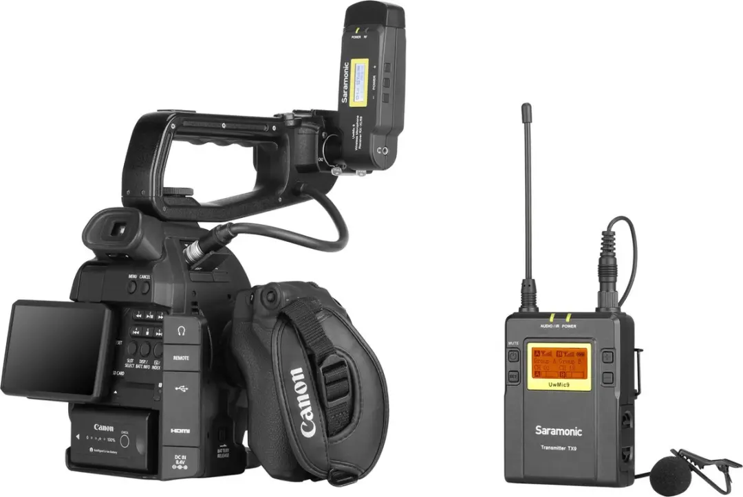 Saramonic UwMic9 Kit7 Draadloos Microfoonsysteem - 1 Ontvanger + Zender - XLR