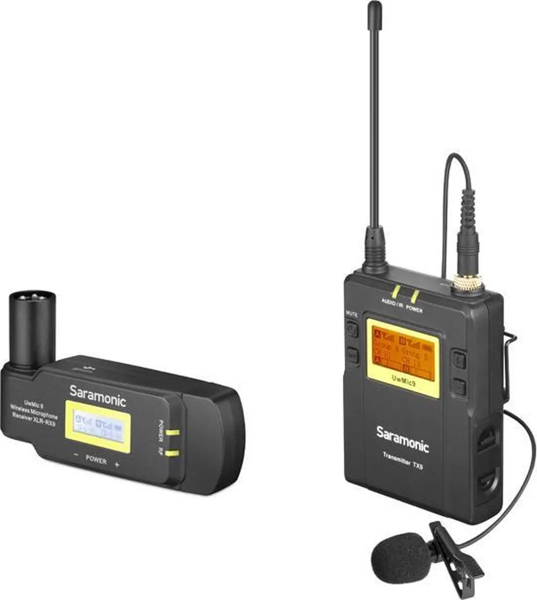 Saramonic UwMic9 Kit7 Draadloos Microfoonsysteem