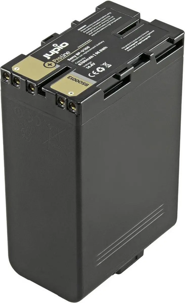 Jupio ProLine BP-U100 Accu 6700mAh - Videocamera