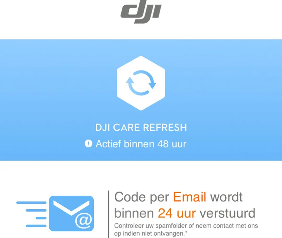 DJI Mavic 3 Cine Care Refresh Plan 1 Jaar