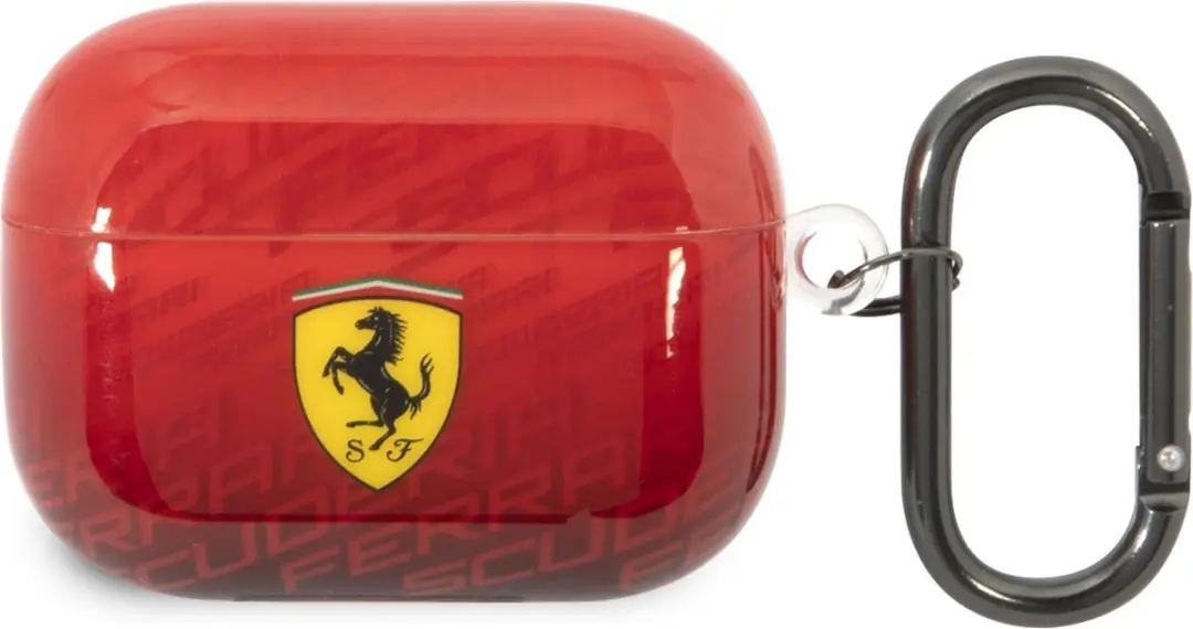 Ferrari Gradient Allover Case - Apple AirPods Pro 1e generatie - Rood