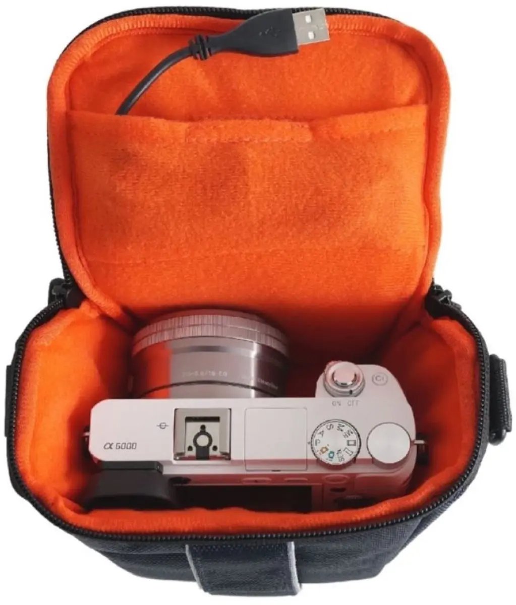 Hama Seattle Schoudertas - Compactcamera - Blauw - afbeelding 5 van 5