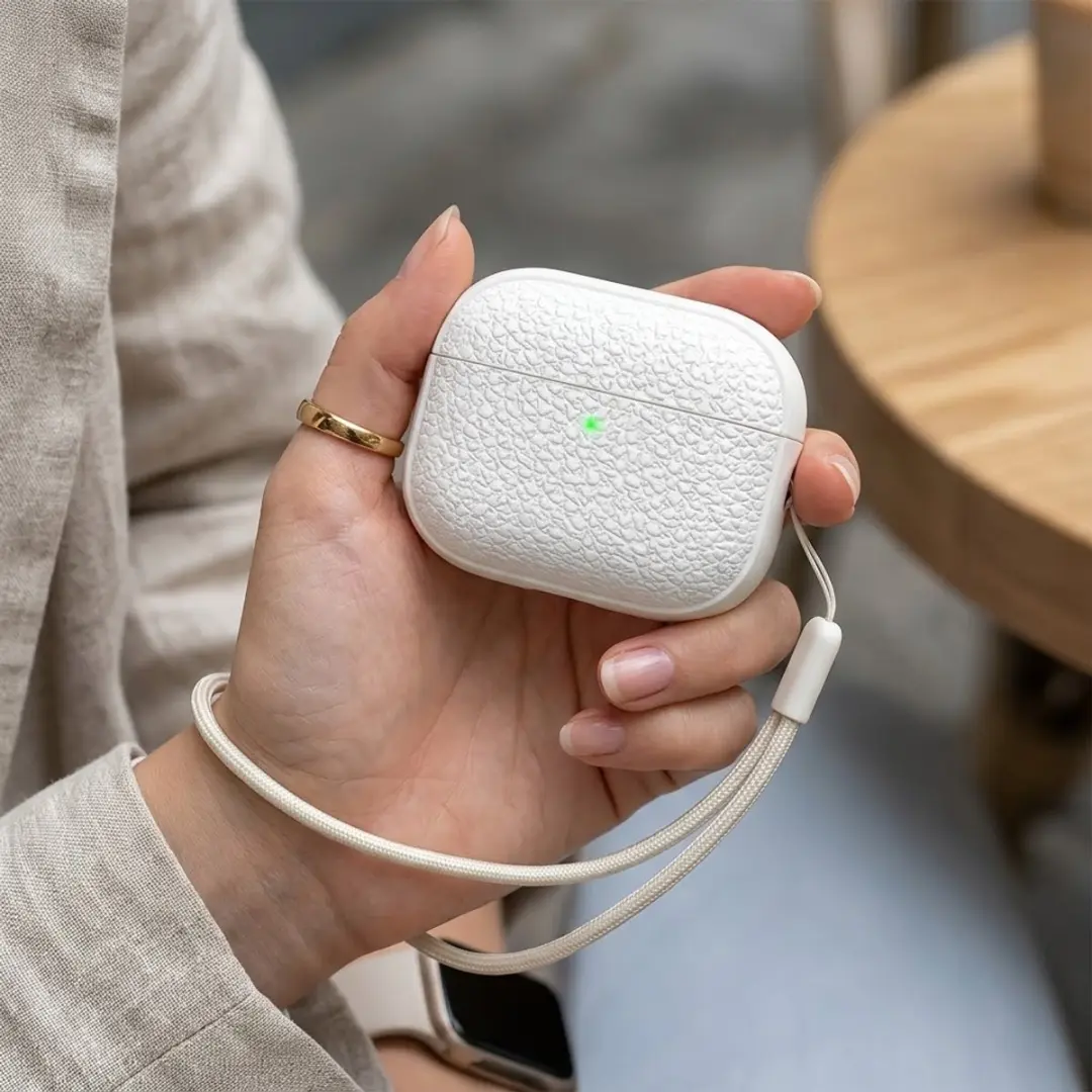 NUVEX Hoesje AirPods Pro 2 Wit - met reinigingsset