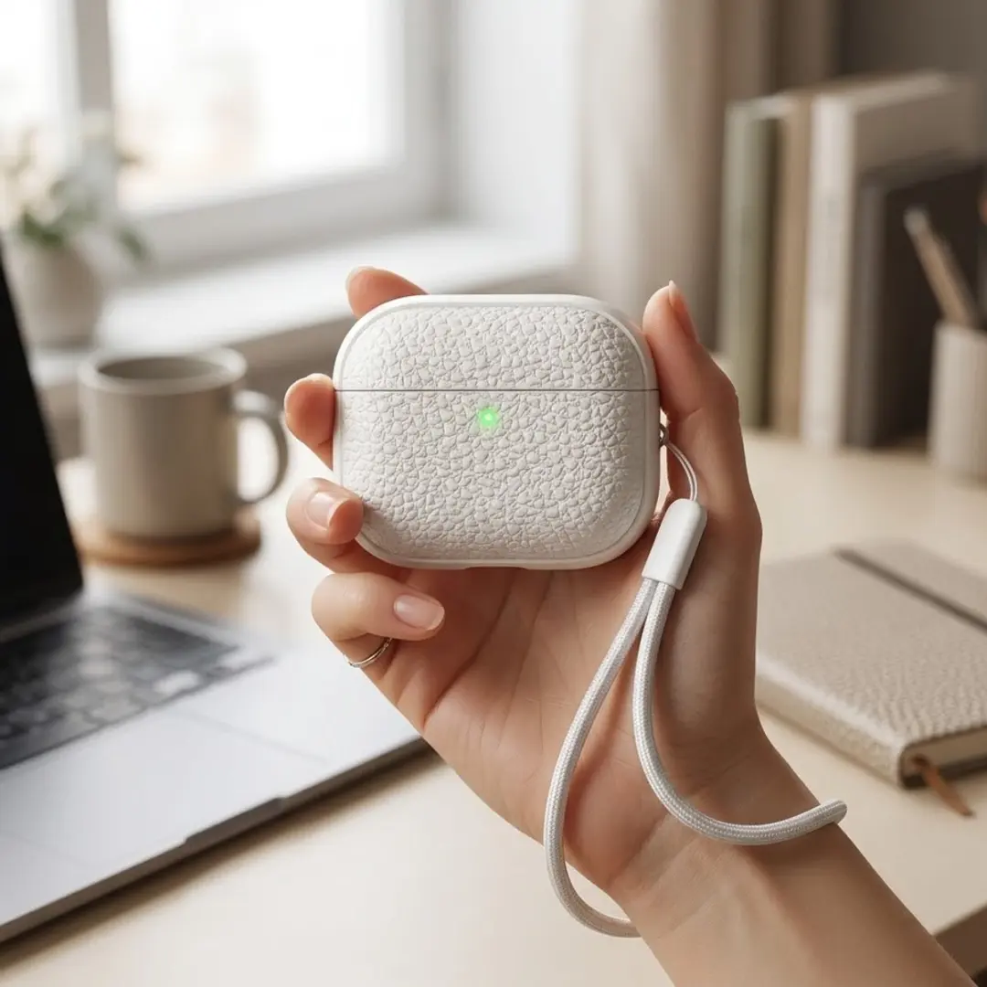 NUVEX Hoesje AirPods Pro 2 Wit - met reinigingsset