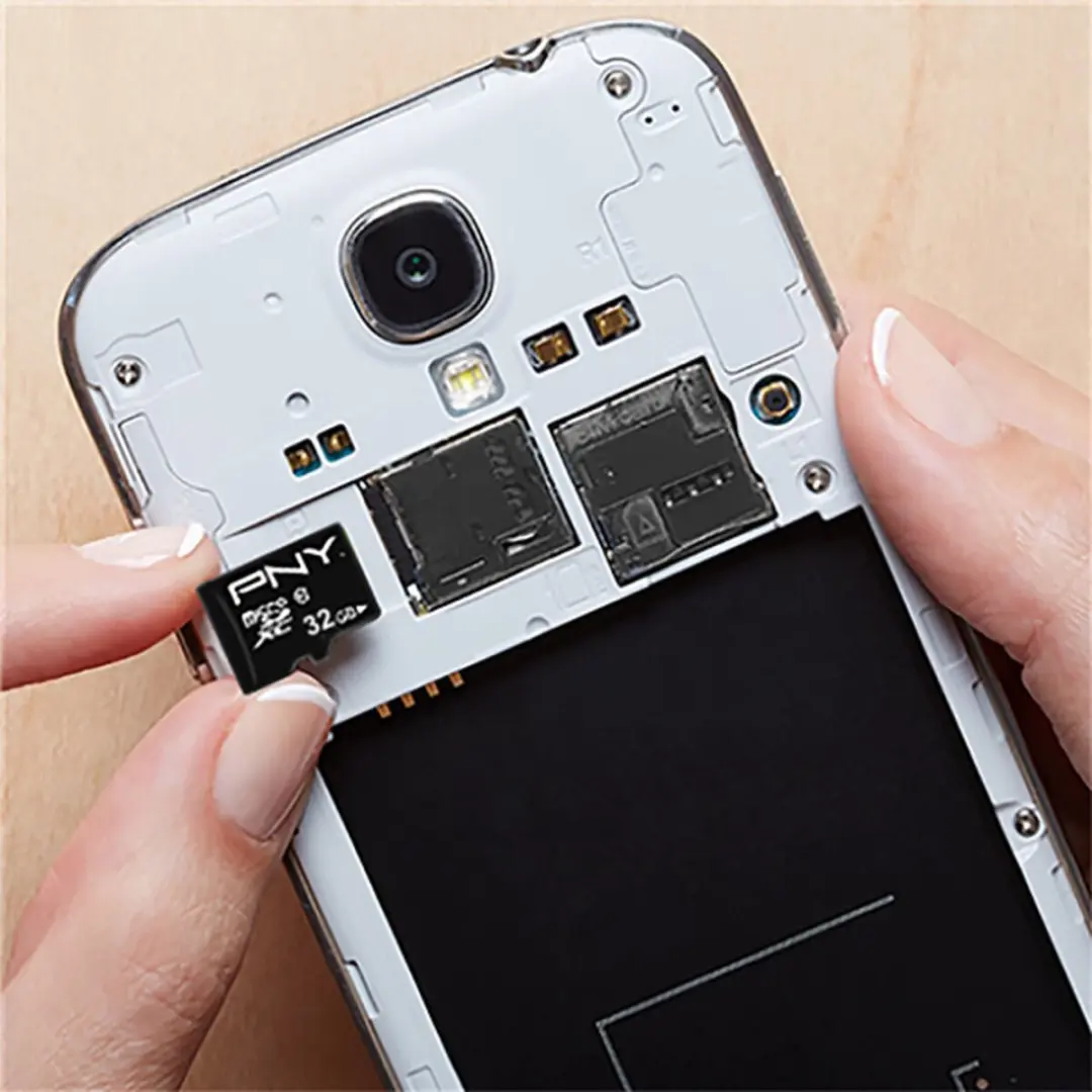 PNY Performance Plus MicroSD 128GB - C10 - met adapter