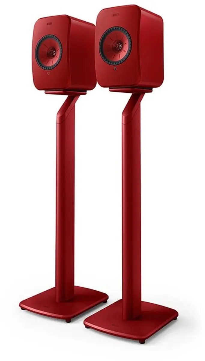 KEF S1 Vloerstandaards - Rood - 2 Stuks