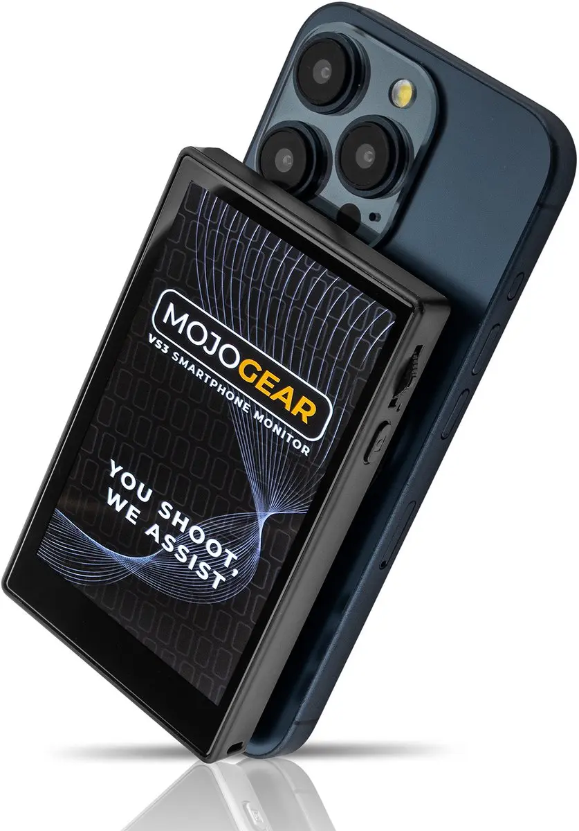 MOJOGEAR VS4 Touchscreen Vlogmonitor - Zwart