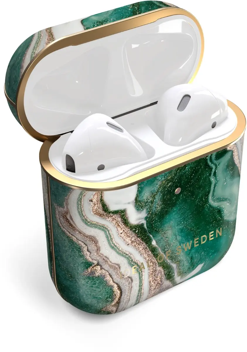 iDeal of Sweden AirPods Case IDFAPC-98 - Golden Jade Marble