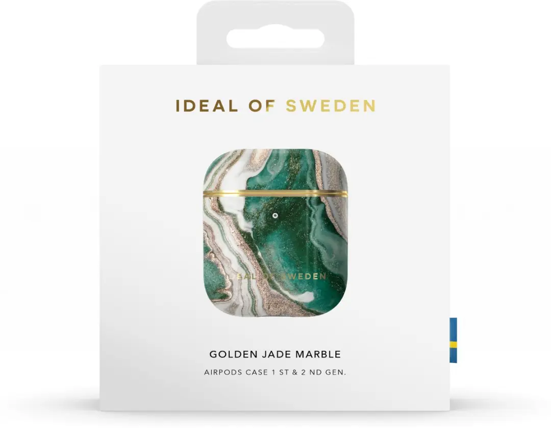 iDeal of Sweden AirPods Case IDFAPC-98 - Golden Jade Marble