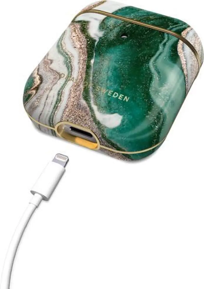 iDeal of Sweden AirPods Case IDFAPC-98 - Golden Jade Marble