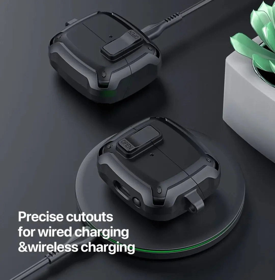 Dux Ducis SECH Case Samsung Galaxy Buds 3/3 Pro - Zwart