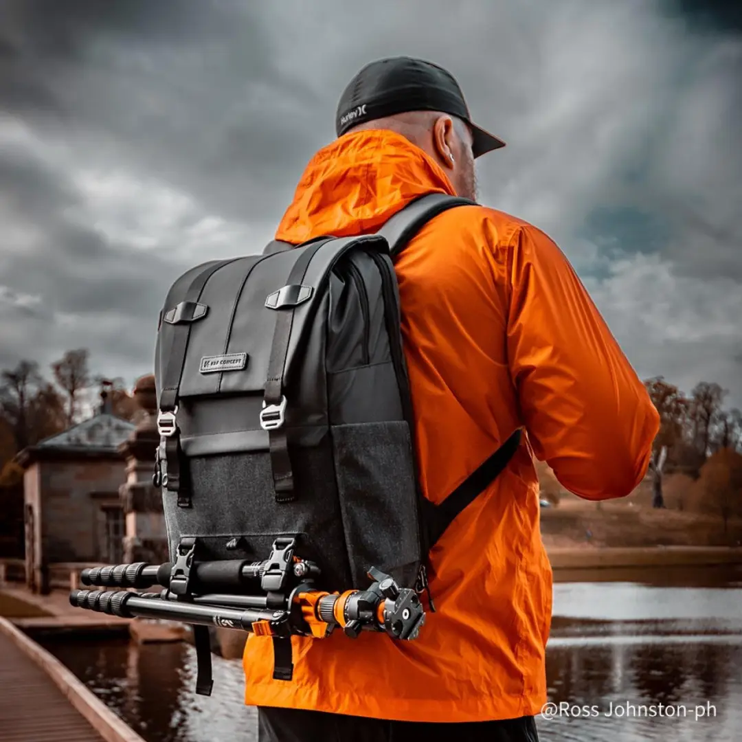 K&F Concept Beta Backpack 20L Rugtas - 4 Lenzen - Zwart/Grijs