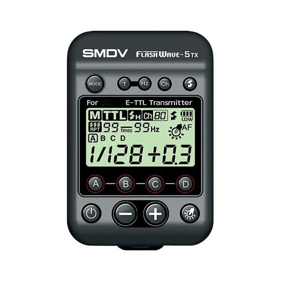 SMDV FlashWave 5 TX Nikon - Reflector - Zwart