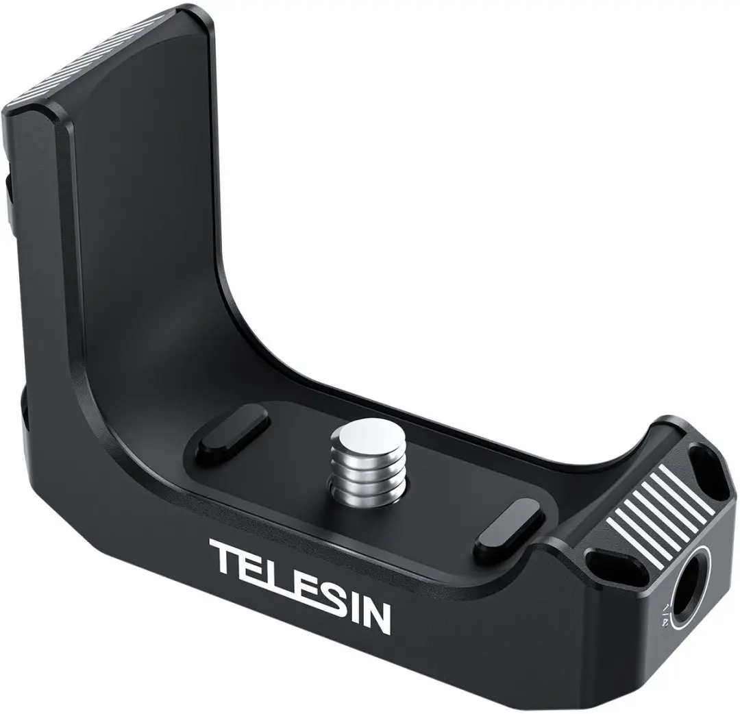 Telesin L-Plate voor Insta360 X4 - Aluminium - Zwart - afbeelding 6 van 6