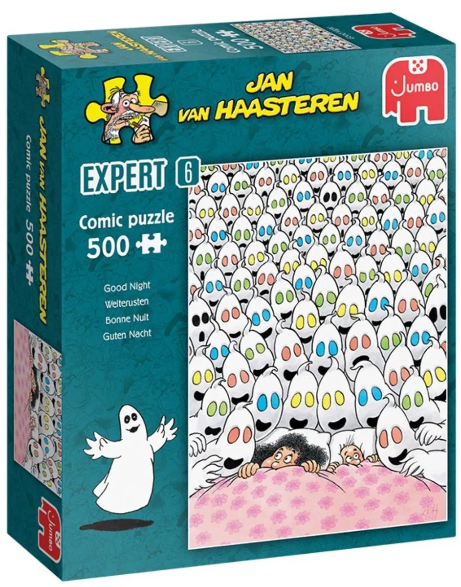 Jan van Haasteren Welterusten Expert 500 Stuks - Meerkleurig