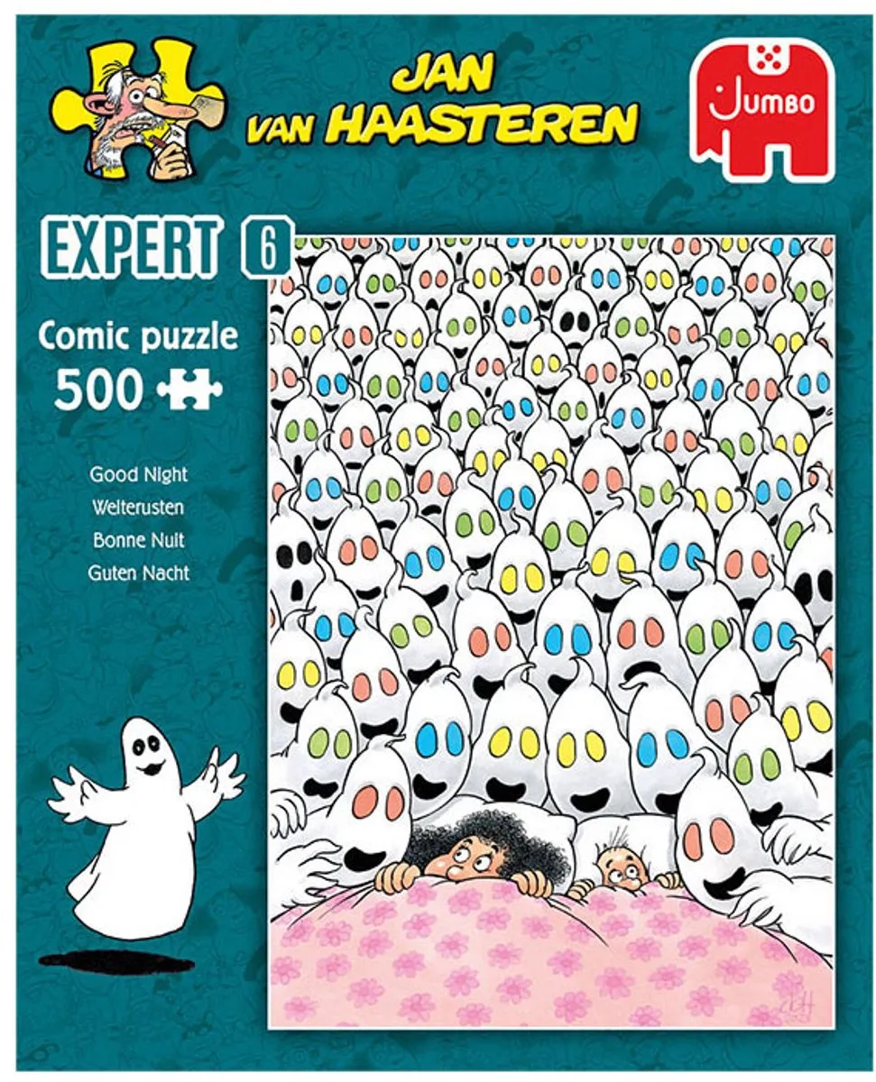 Jan van Haasteren Welterusten Expert 500 Stuks - Meerkleurig