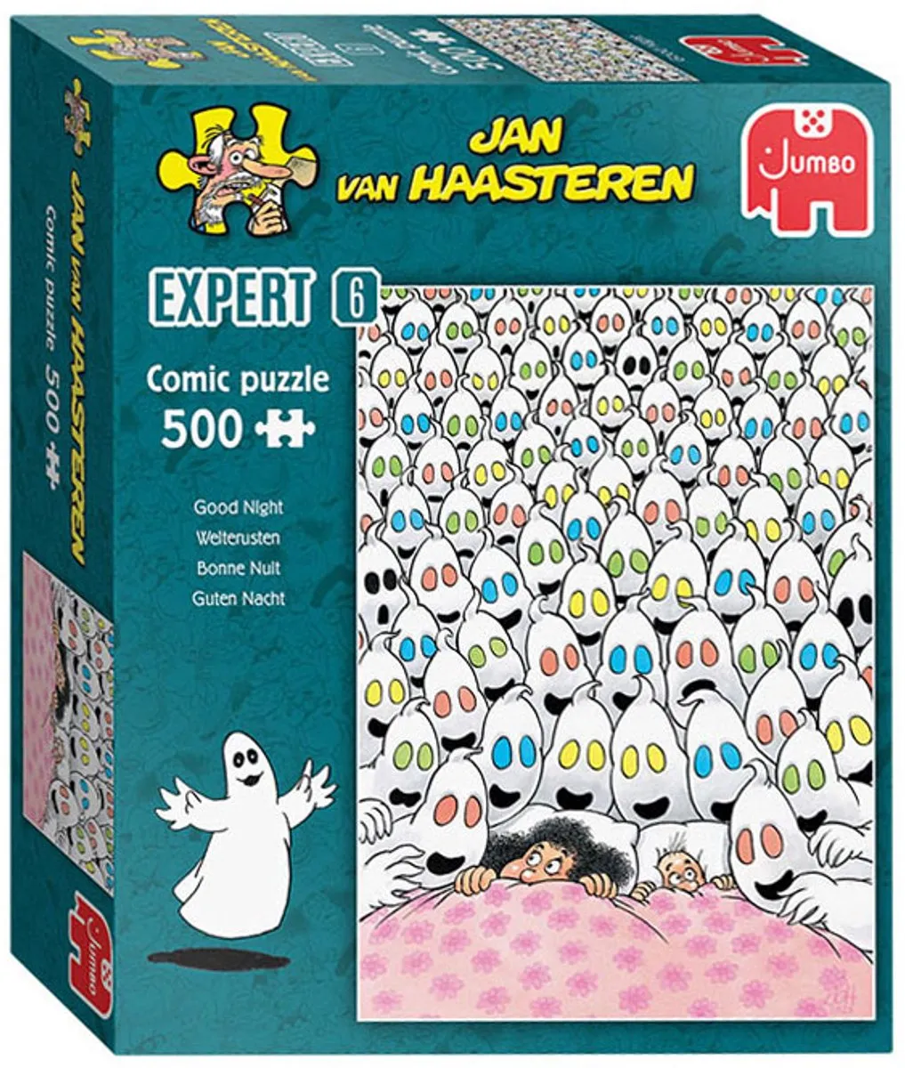 Jan van Haasteren Welterusten Expert 500 Stuks - Meerkleurig