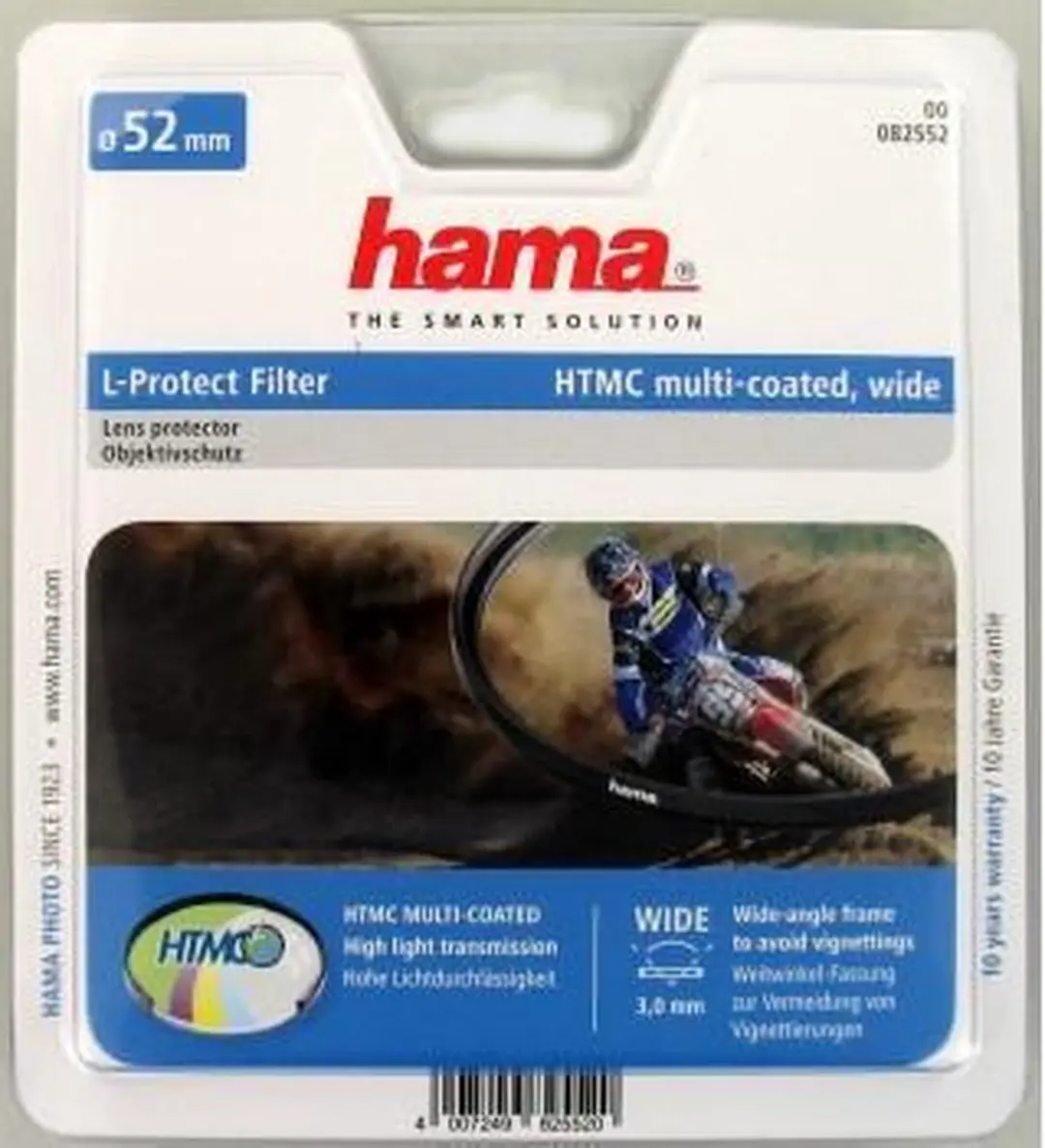 Hama L-Protect HTMC Wide 52mm - Zwart - afbeelding 5 van 6