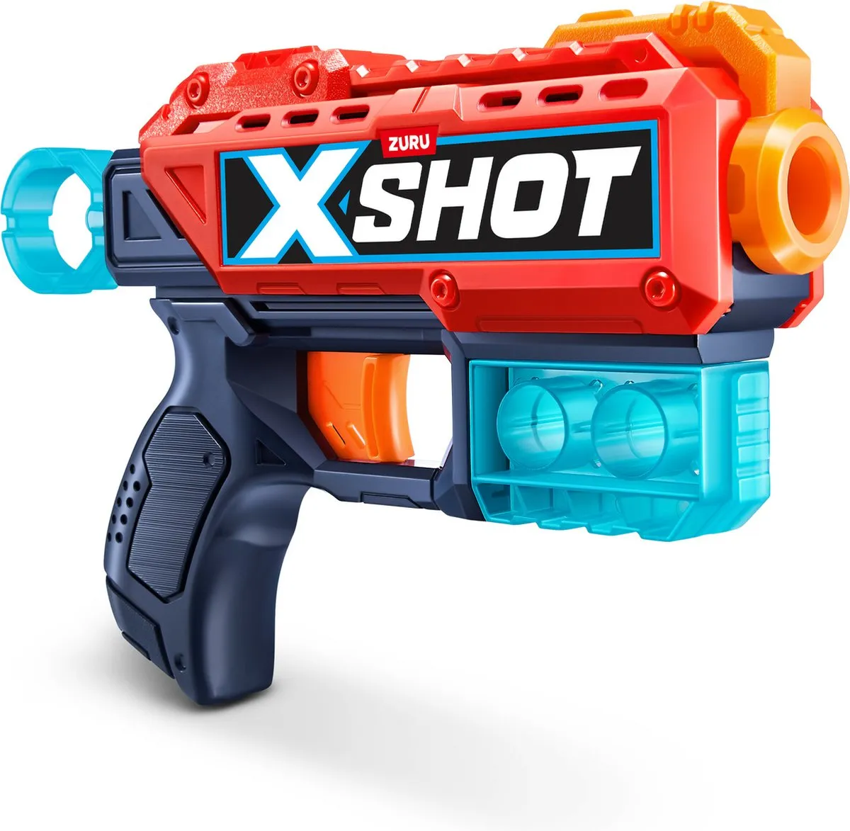 XSHOT Excel Kickback Blaster 36184 - 8 Pijltjes Multicolore