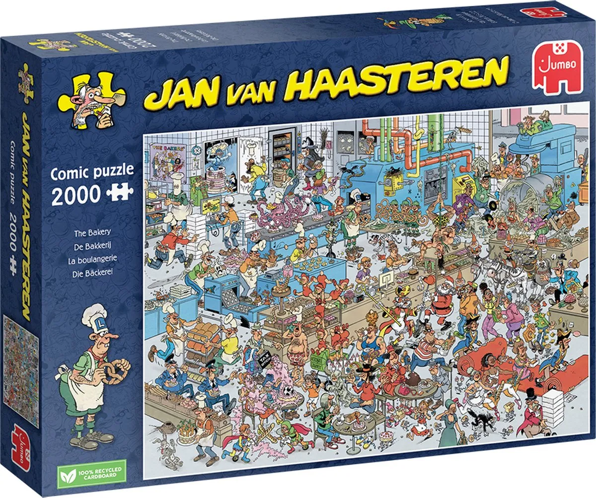 Jan van Haasteren De Bakkerij Puzzel 2000 Stuks