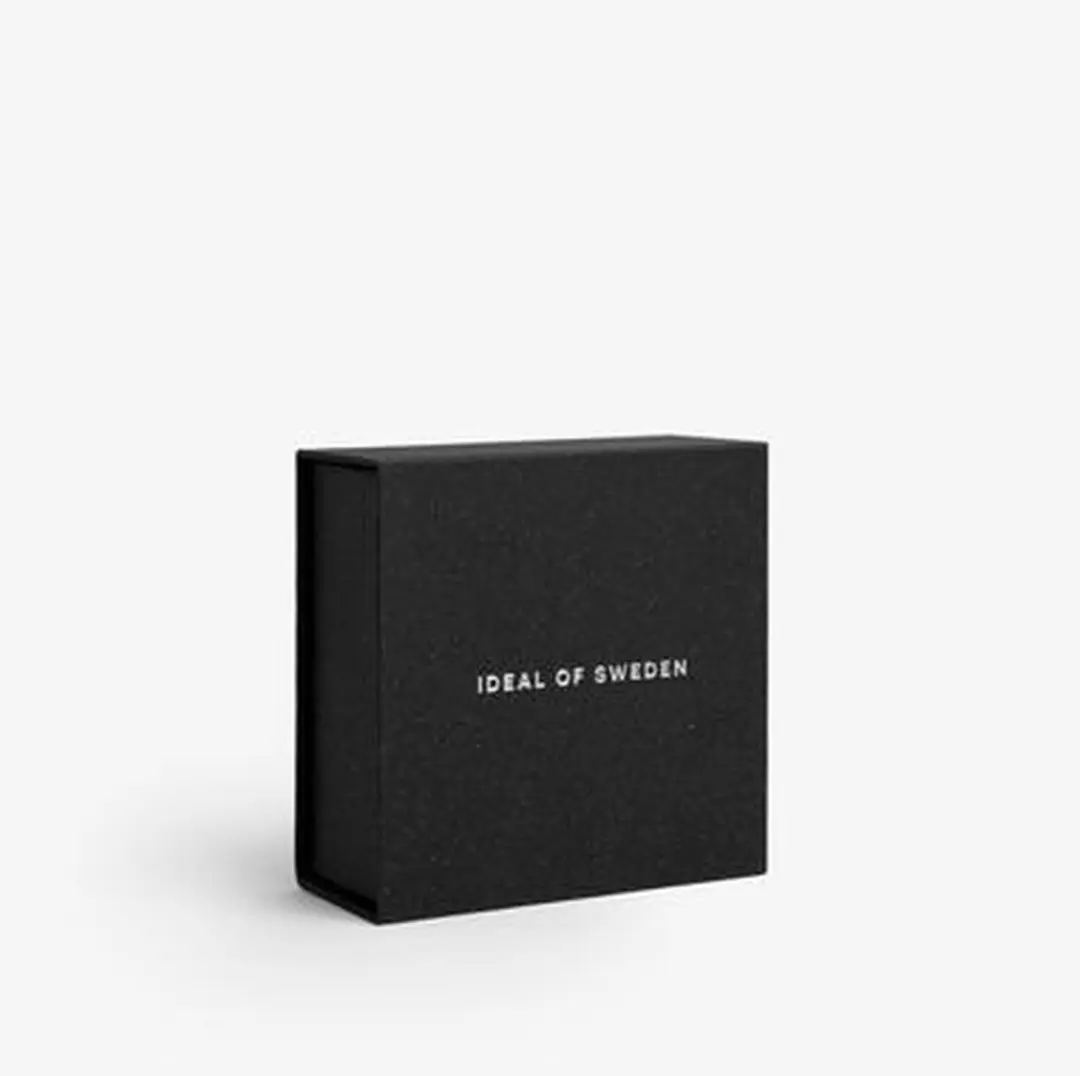 iDeal of Sweden Cosmo Hoesje AirPods - Slangenpatroon Wit/Zwart