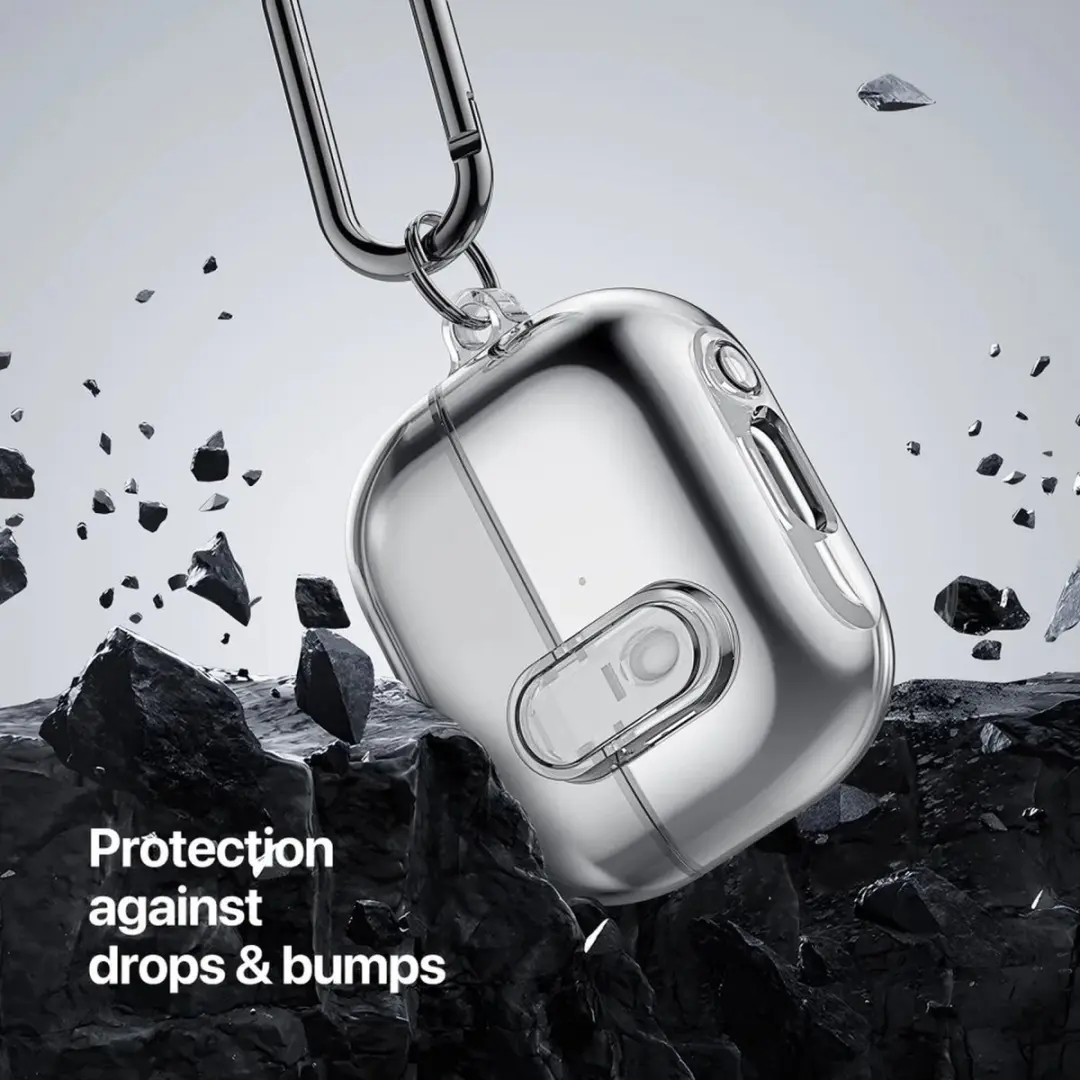 Dux Ducis SECI Hoesje Samsung Galaxy Buds 3/3 Pro - Grijs
