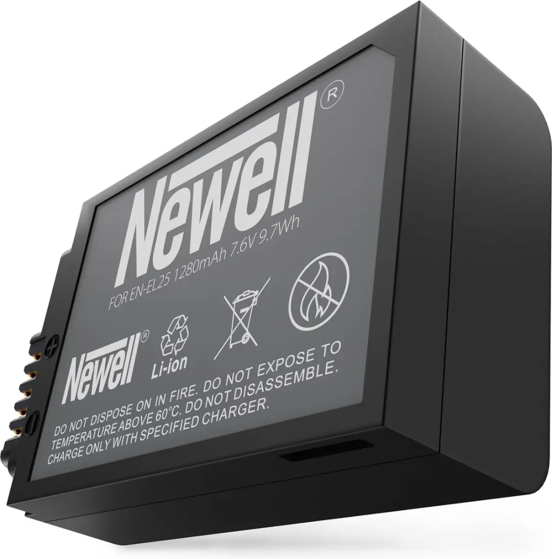Newell Accu Nikon EN-EL25 - 1280mAh - afbeelding 2 van 5
