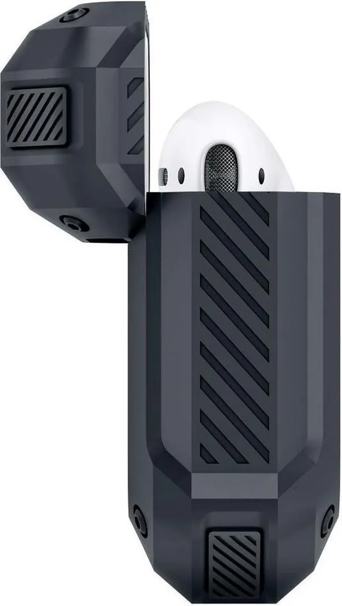 Spigen Tough Armor Apple AirPods 1/2 Hoesje Charcoal