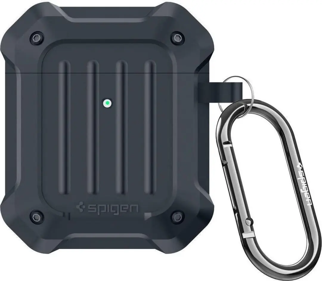 Spigen Tough Armor Apple AirPods 1/2 Hoesje Charcoal
