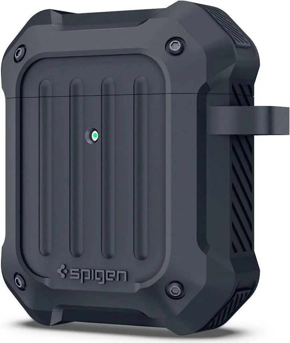 Spigen Tough Armor Apple AirPods 1/2 Hoesje Charcoal