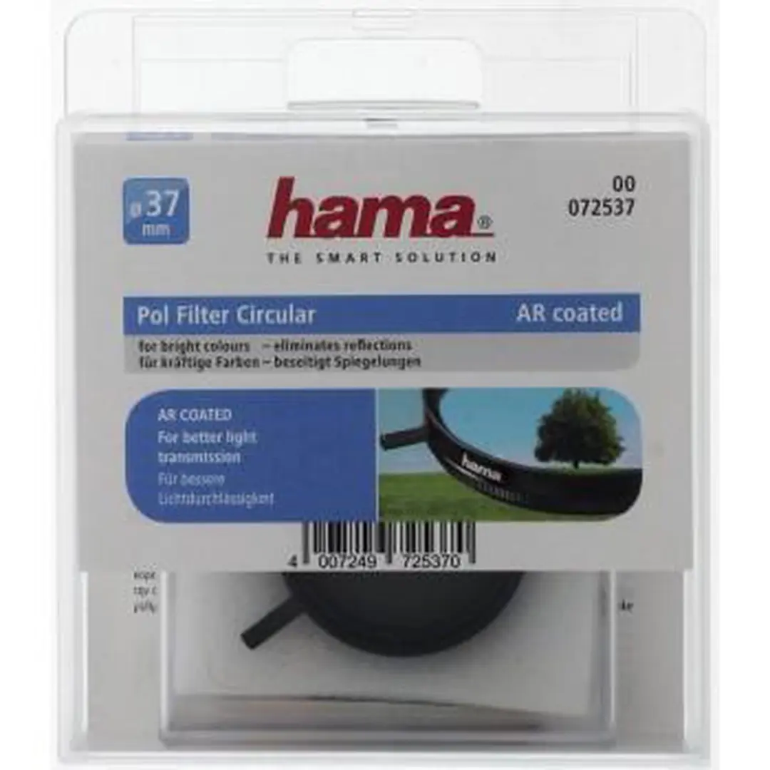 Hama Polafilter Circulair 37mm - Zwart - afbeelding 5 van 6