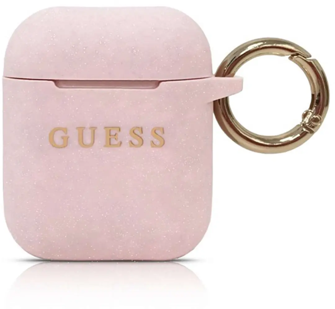 Guess Silicone Case voor Apple Airpods 1 & 2