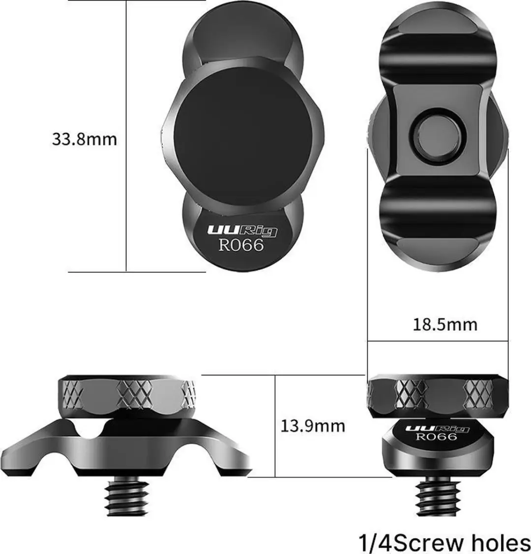 Ulanzi UURig-R066 Kabelklem - 1/4" Schroef