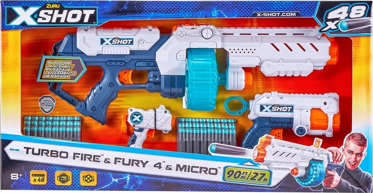 XSHOT X-Shot Excel Combo Set 7216345 - Wit