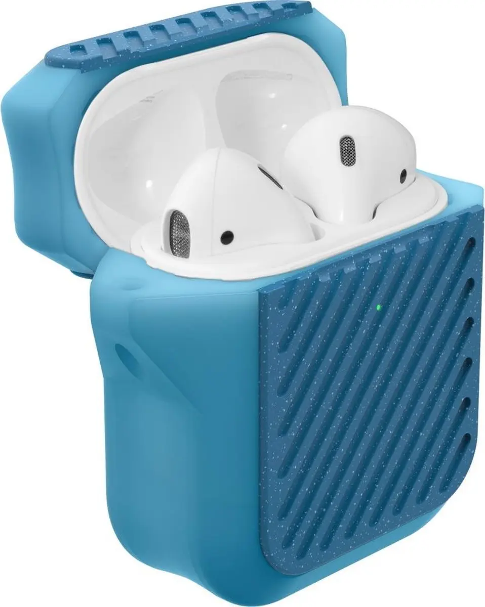 Laut Capsule AirPods Beschermhoes - Aquablauw