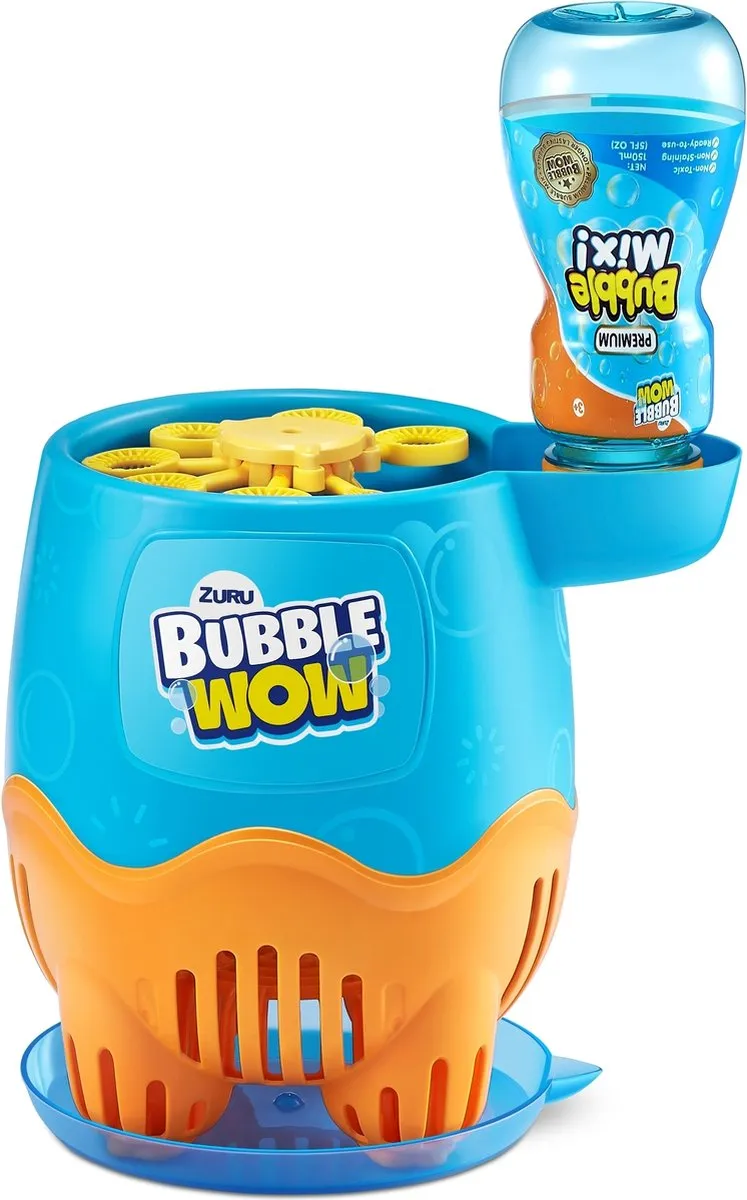 XSHOT Zuru X-Shot Bubble Wow Eggsploder - Oranje/Blauw - afbeelding 3 van 5