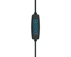 Grundig Ringlamp 10 Inch - Zwart - afbeelding 6 van 6