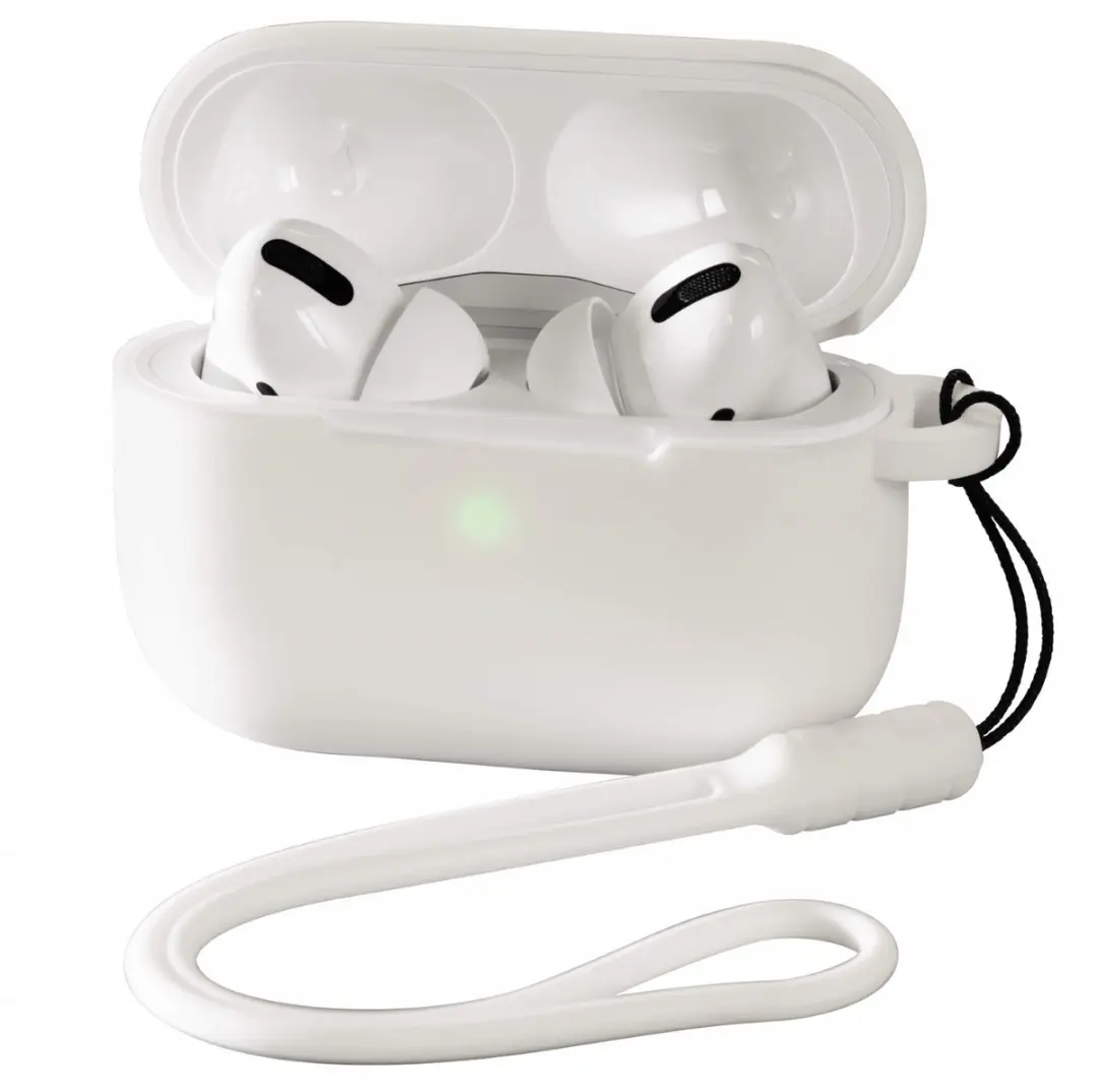 Hama Beschermhoes voor Apple Airpods Pro, wit